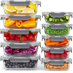 Glass Meal Container